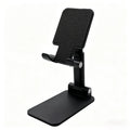 1pc Adjustable Desktop Phone Stand, Universal Tablet Holder for IPhone IPad, Mobile Cell Phone Stand for Desk Phone Stand, Home Oasis Select black