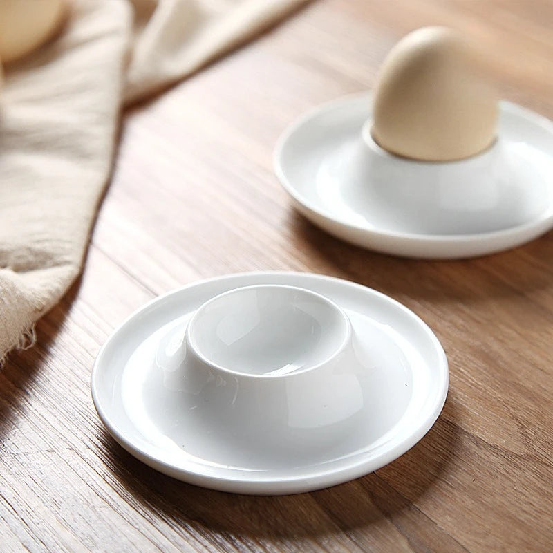 Soft Boiled Egg Holder Egg Cup Stackable Egg Coddler Cups with Base for Serving Breakfast Brunch Exquisite Kitchen Table Decor Oasis Select