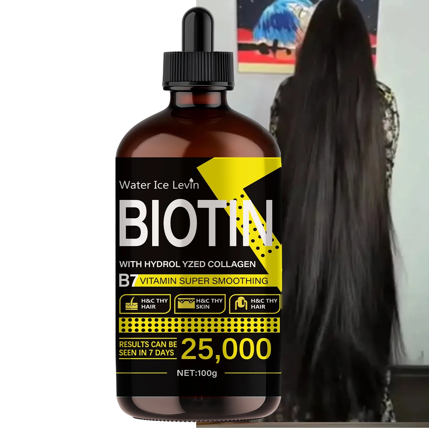 Biotin Hair Oil – Liquid Vitamins for Shine & Hair Care Biotin Hair Oil Oasis Select
