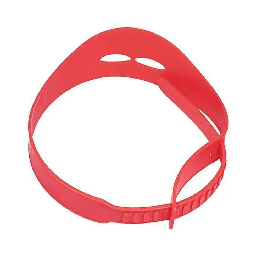 Adjustable Hair Trimming Guide and Neckline Shaving Template for Home Haircuts,Portable DIY Self Haircuting Hair Fade Guidelines Oasis Select red