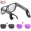 HD Camera Glasses Outdoor Voice Assistant Touch Control Smart Eyewear Bluetooth Music Call AI Translator Sunglasses Men Lady Oasis Select BK