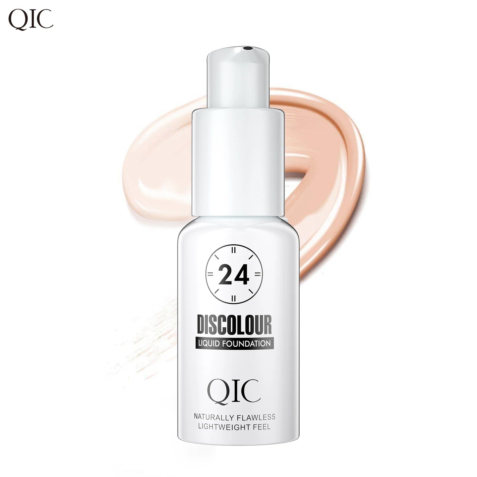 QIC Color Changing Liquid Foundation – Matte & Hydrating 30ml