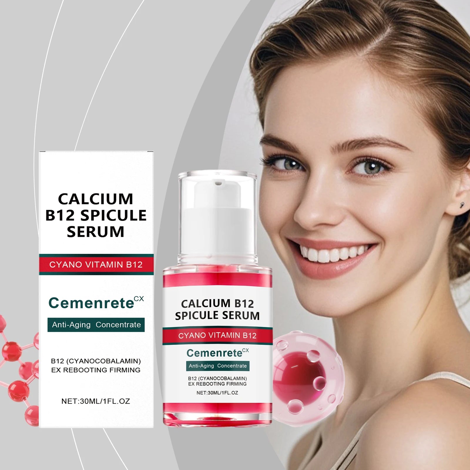 Hydrating Anti-Aging Facial Serum – Brightening & Pore-Minimizing