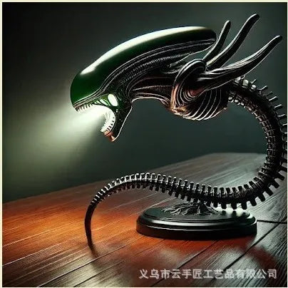ALIEN LAMPS, Bedroom Home Decoration Lamps, Resin Ornaments Home Decoration Accessories Oasis Select B 18x19x12cm 2 PCS USB