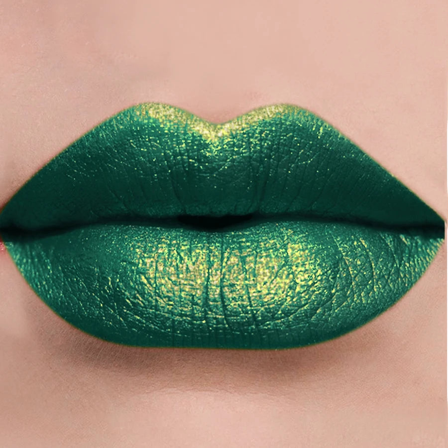 KAFURUX Glitter Metallic Lip Gloss – 14 Colors Long-Lasting