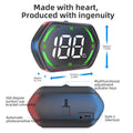 USB Car HUD Head Display Digital Speedometer GPS Speed Meter KMH MPH Dispaly For Truck Motorcycle Auto Part Accessories Oasis Select Onesize