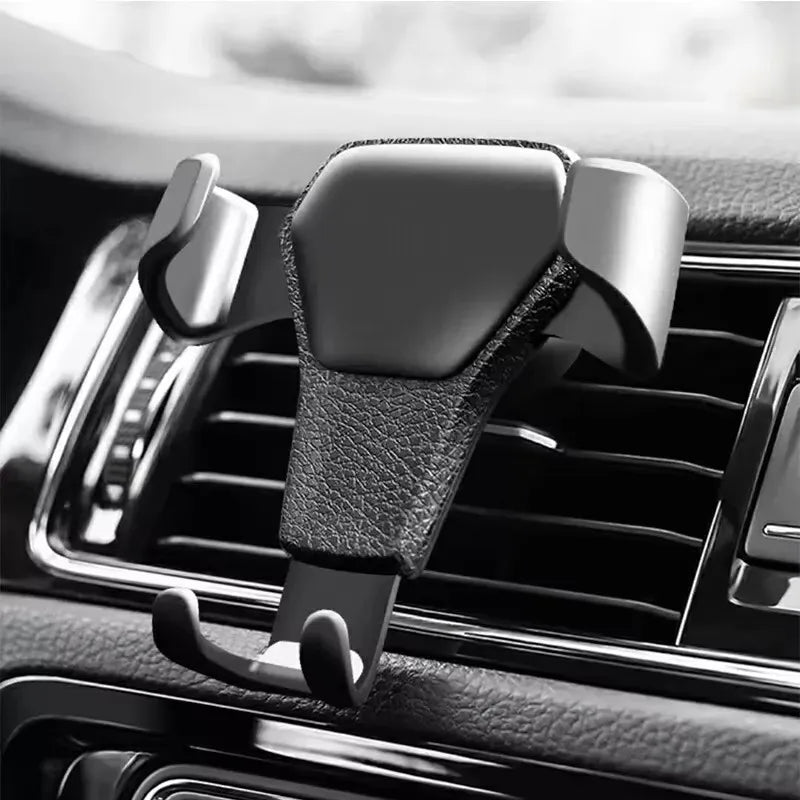 1/2/3/4pcs Car Phone Holder Bracket Gravity Mobile Mount Cellphone Stand Accessories For IPhone For Samsung For Huawei Stand Oasis Select 1pcs black
