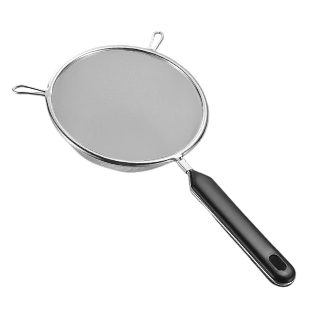 Stainless Steel Kitchen Strainer Filter Screen Soybean Milk Filter Screen Cooking Spoon Screen Snack French Fries Kitchen Tools Oasis Select