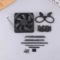 For P2S External Exhaust Fan Kit 3D Printer Upgrade Accessories P2S Chamber Exhaust Fan Spare Parts Purify Exhaust Oasis Select A1