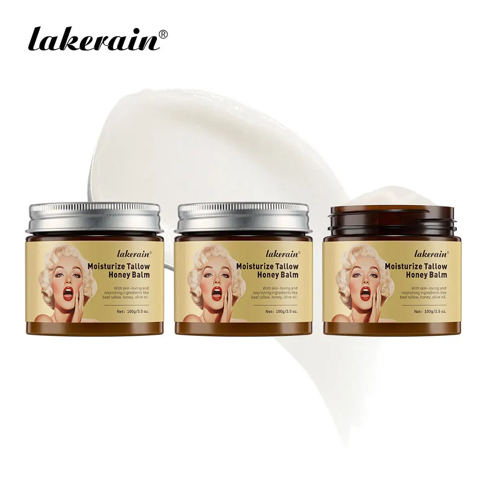 Beef Tallow Face Cream Lasting Moisturizing Soothing Facial Skin Firming Increase Facial Elasticity Nourishing Smooth Skin Care Oasis Select 3 pcs
