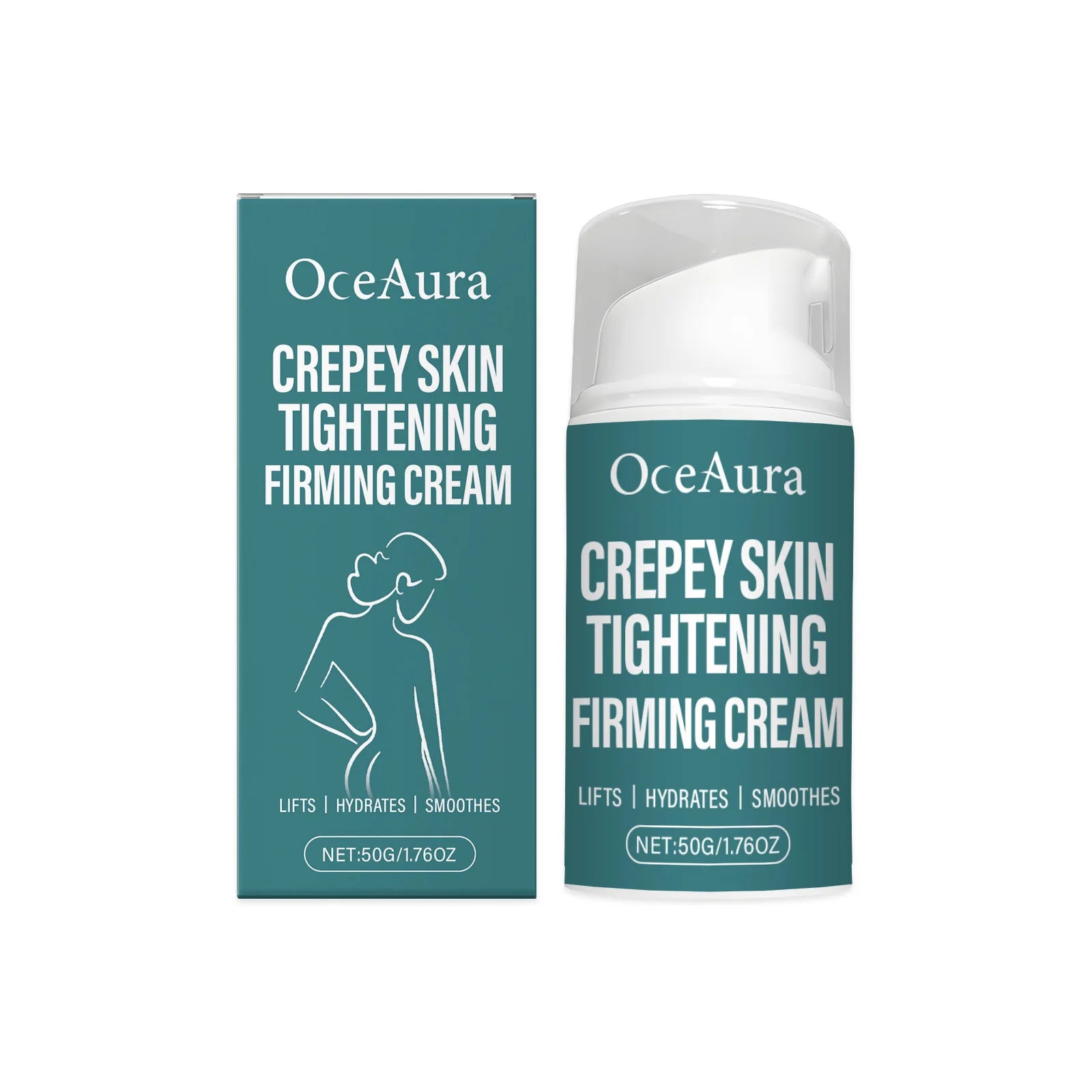 OceAura Skin Firming Cream – Anti-Aging Body Tightening Lotion Body Firming Cream Oasis Select 50g boxed