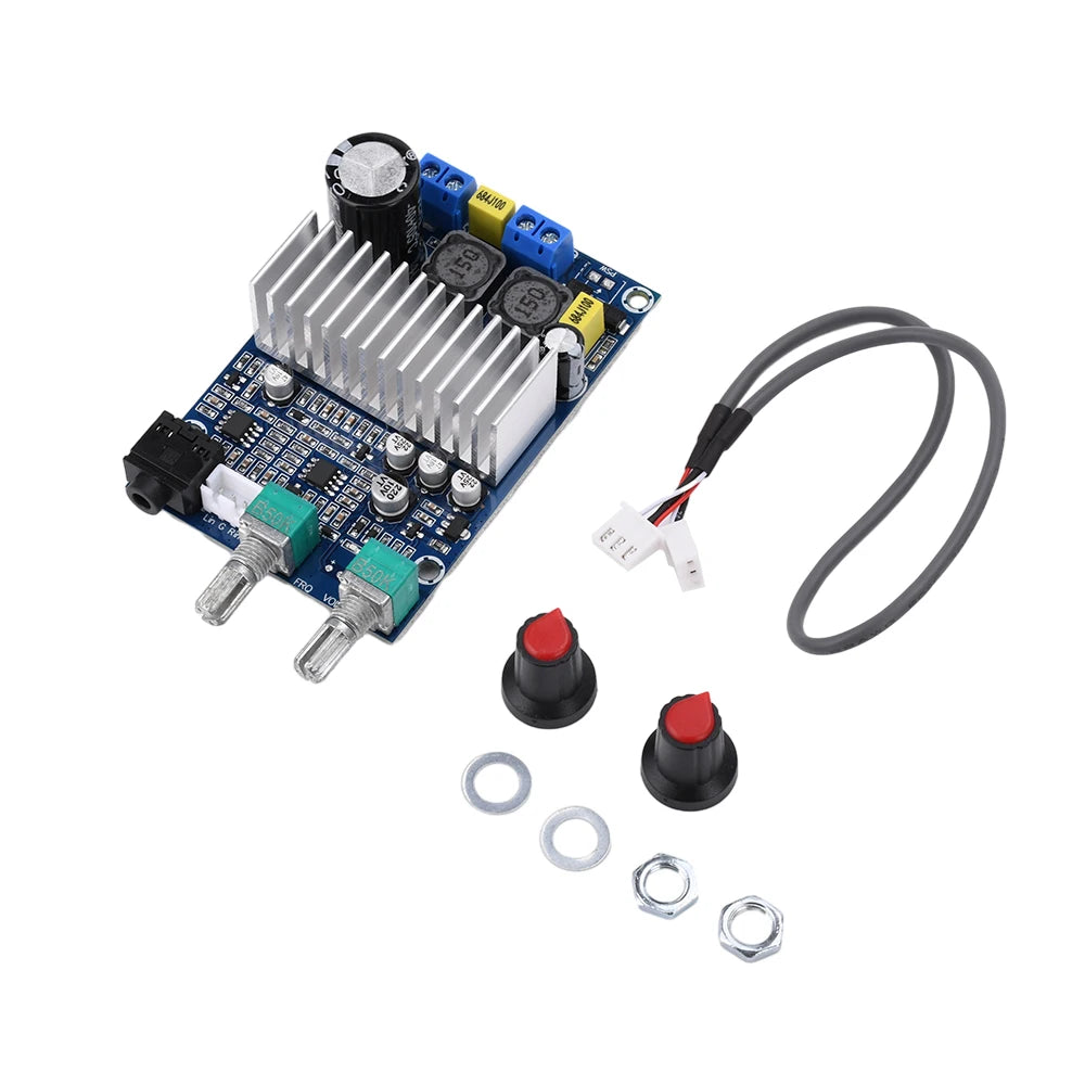 DC12-24V TPA3116D2 Digital Audio Amplifier Class D Stereo Subwoofer Power Amplifier Board for Audio Car Speakers DIY Bass Output Oasis Select