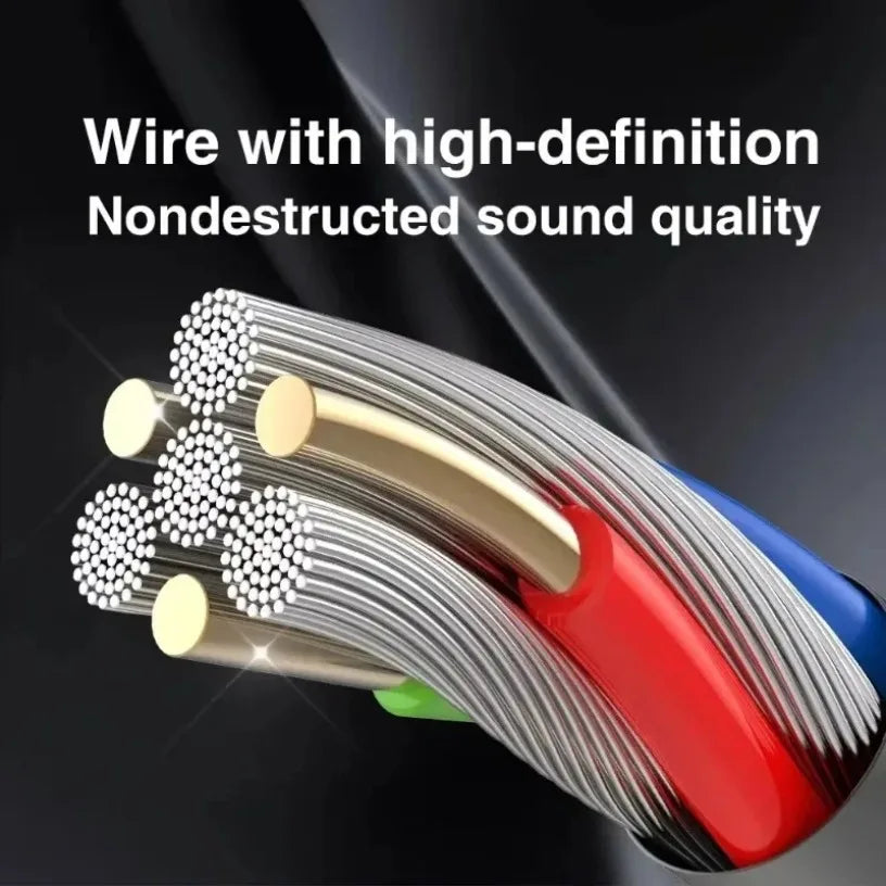 High Quality HiFi Wired Earphone Gaming Specific Headphones Bass Stereo Noise Cancelling Headset 3.5MM In Earbuds Ear With Mic Oasis Select