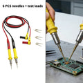 Multimeter Test Leads & Probe Pen – Gold-Plated Silicone Wire Multimeter Test Leads Oasis Select C