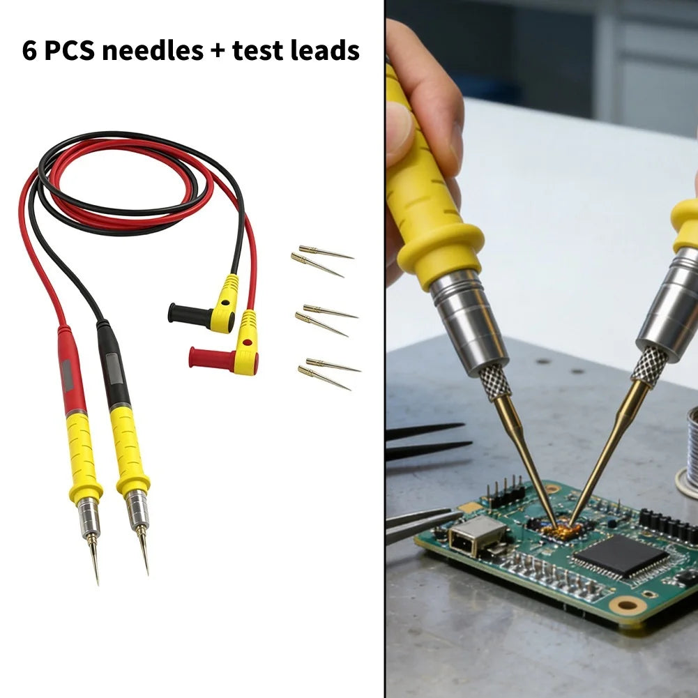 Multimeter Test Leads & Probe Pen – Gold-Plated Silicone Wire Multimeter Test Leads Oasis Select C
