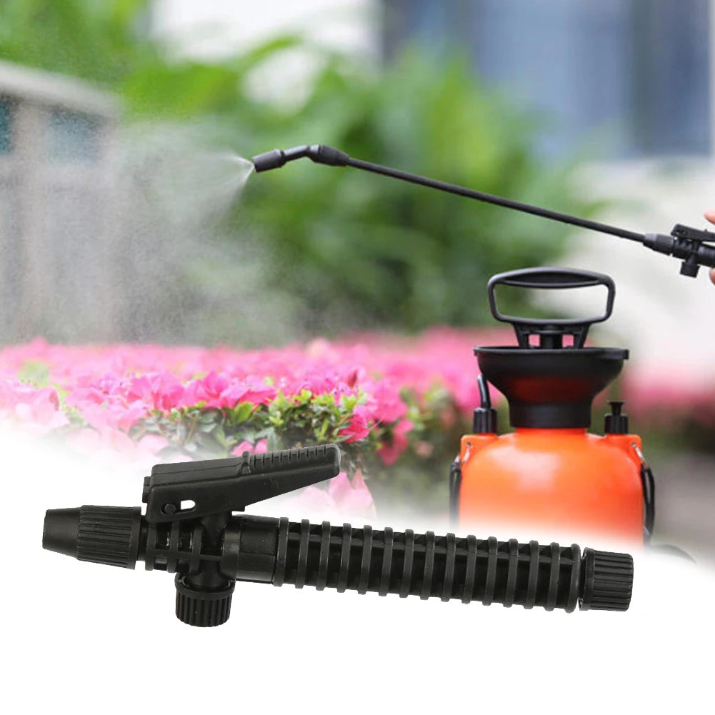 Black Plastic Trigger Handle Assembly For Standard Pressure Sprayer Garden Watering Tool Replacement Part 17cm Oasis Select
