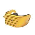 Foldable Bike Front Fork Axle Holder Folding Clip Catcher Prevent Paint Scratching Easy Carrying (Aluminum Alloy) Oasis Select gold