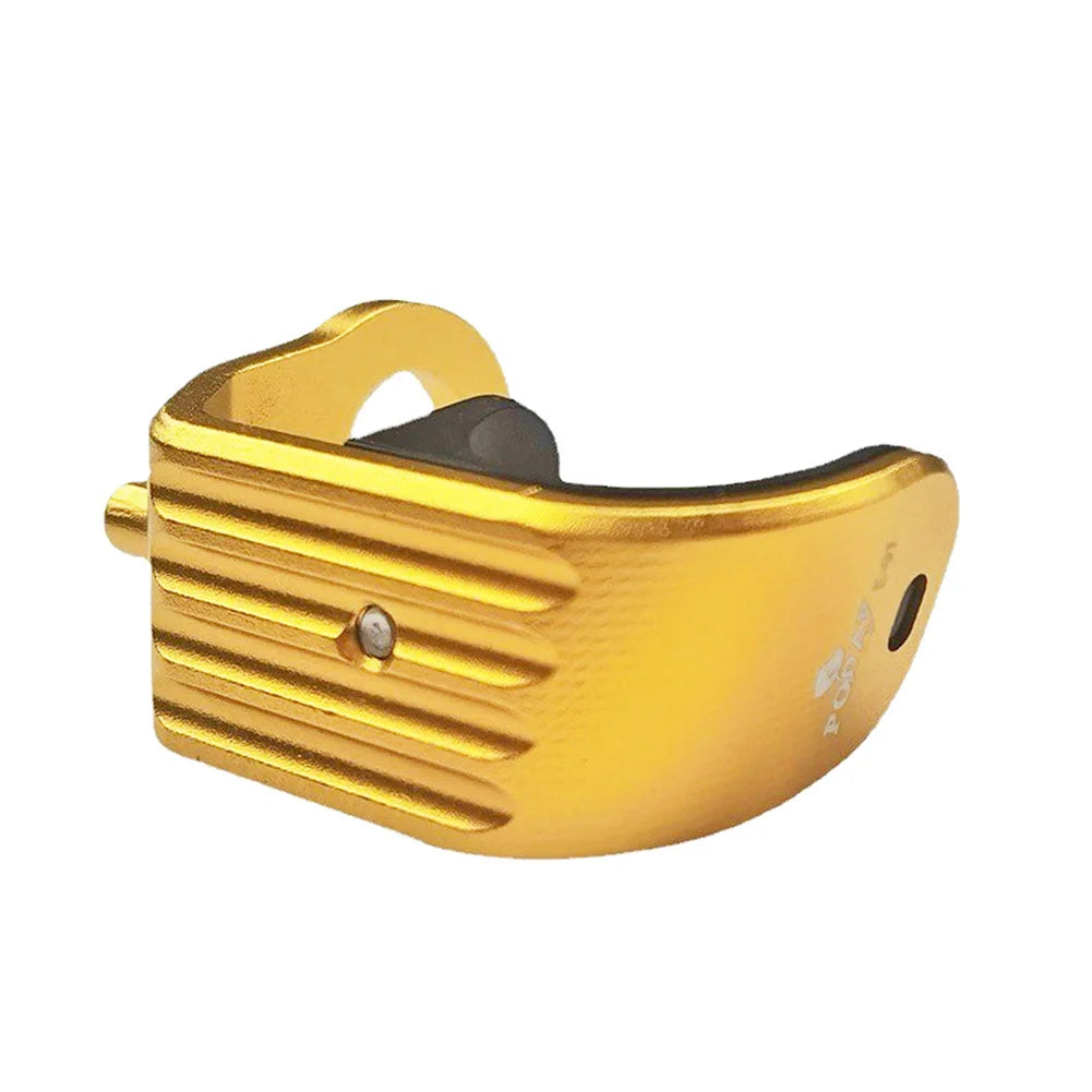 Foldable Bike Front Fork Axle Holder Folding Clip Catcher Prevent Paint Scratching Easy Carrying (Aluminum Alloy) Oasis Select gold