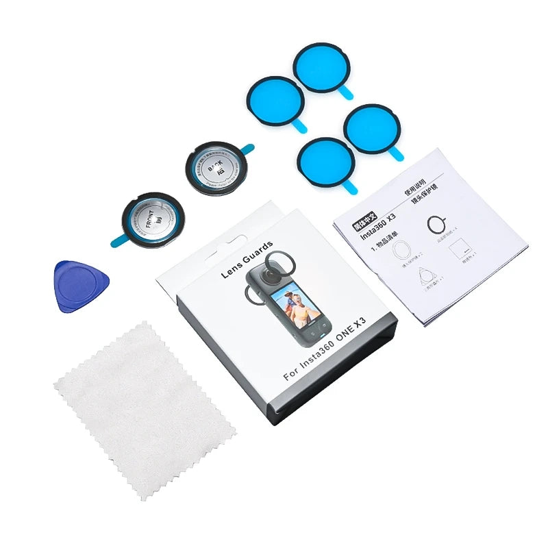 Lens Guards for Insta360 X3 – Anti-Scratch Protective Cap