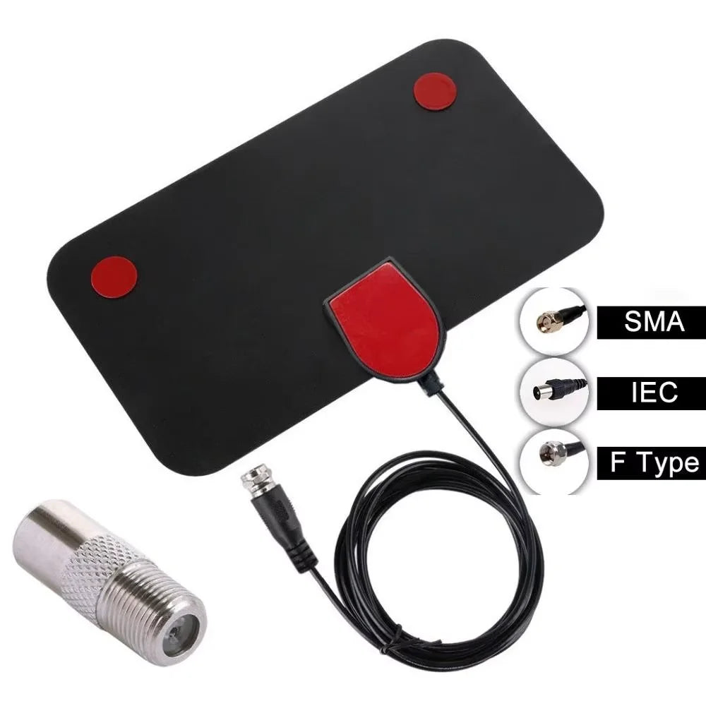 Indoor Outdoor HD Digital TV Antenna Amplified DAB 200 Miles Ultra HDTV with Amplifier VHF UHF Quick Response Aerial Set Oasis Select C