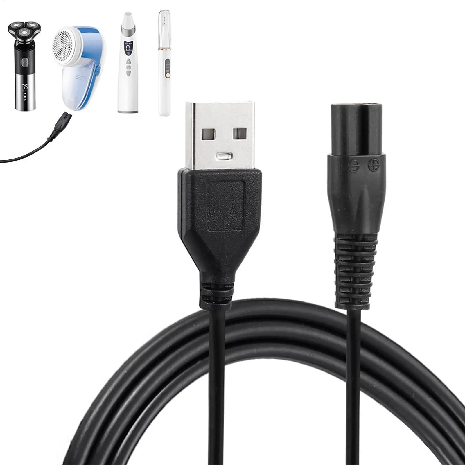 Replacement Charger Cable Compatible with Meridian Grooming Electric Shavers Electric Trimmers Charging Cable Power Cord Adapter Oasis Select