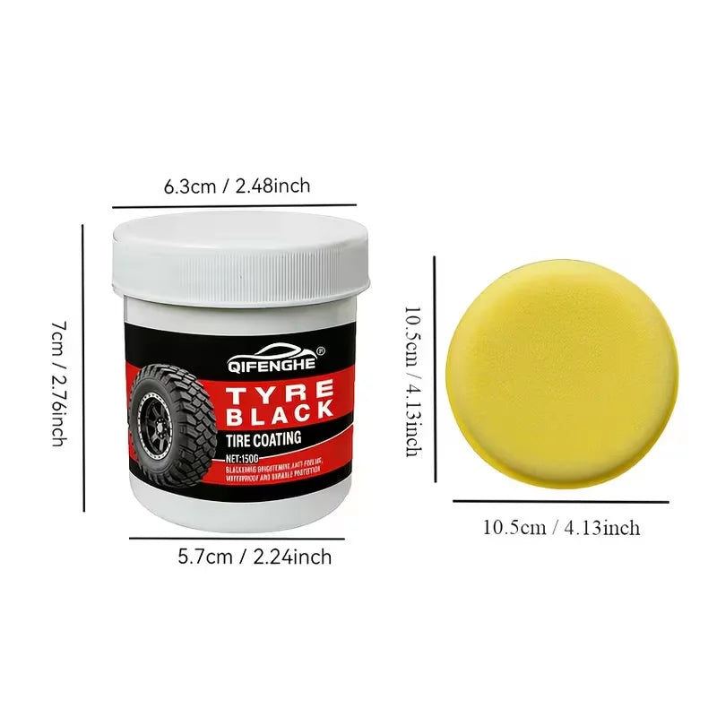 Tire Black Coating Paste – Shine, Protect & Anti-Fade Tire Shine Paste Oasis Select