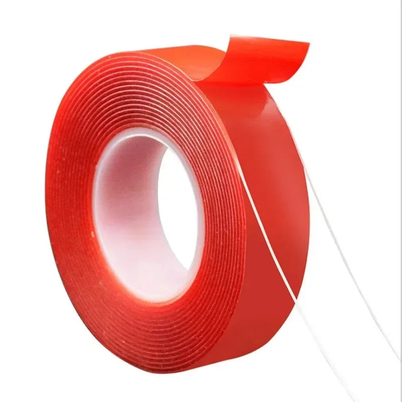 Double Powerful Sided Tape Transparent with HighTemperature Resistance No Marks Waterproof Acrylic Car Adhesion Strong Tape Oasis Select