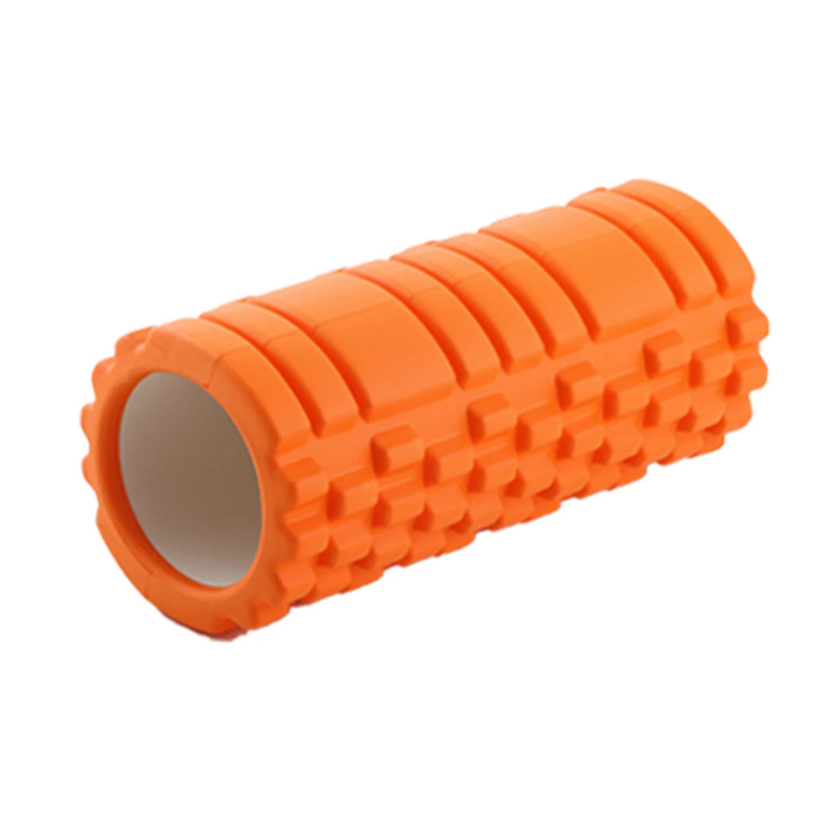 13" High-Density Foam Roller – Firm Smooth Surface for Deep Tissue Massage, Back Pain Relief & Yoga Pilates Core Workouts Oasis Select S-Orange-1pc