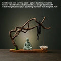 Natural Solid Wood Root Carving Decoration Creative Home Living Room Decoration Crafts Weathered Wood Root Zen Decoration Oasis Select A
