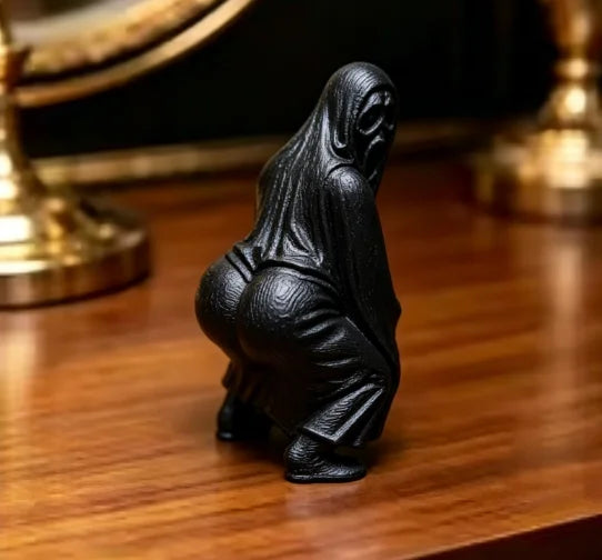Humorous Ghost Butt Figurine Miniature 3D Printed Spooky Skeleton Ghost Sculpture Halloween Desk Ornament Decor Creativity Gifts Oasis Select Butt skeleton4