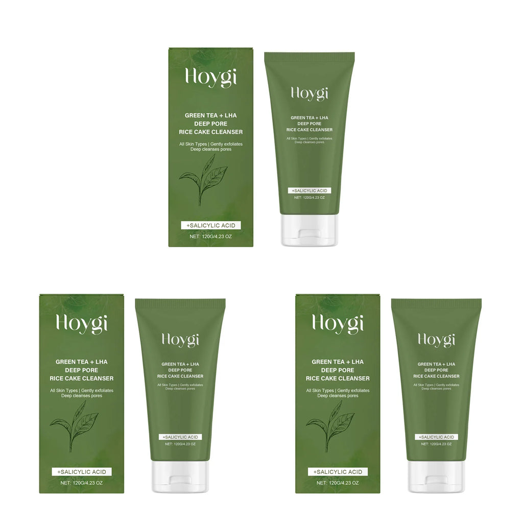 Green Tea Salicylic Acid Face Wash – Pore Refining & Oil Control Facial Cleanser Oasis Select 3 x 120g Boxed