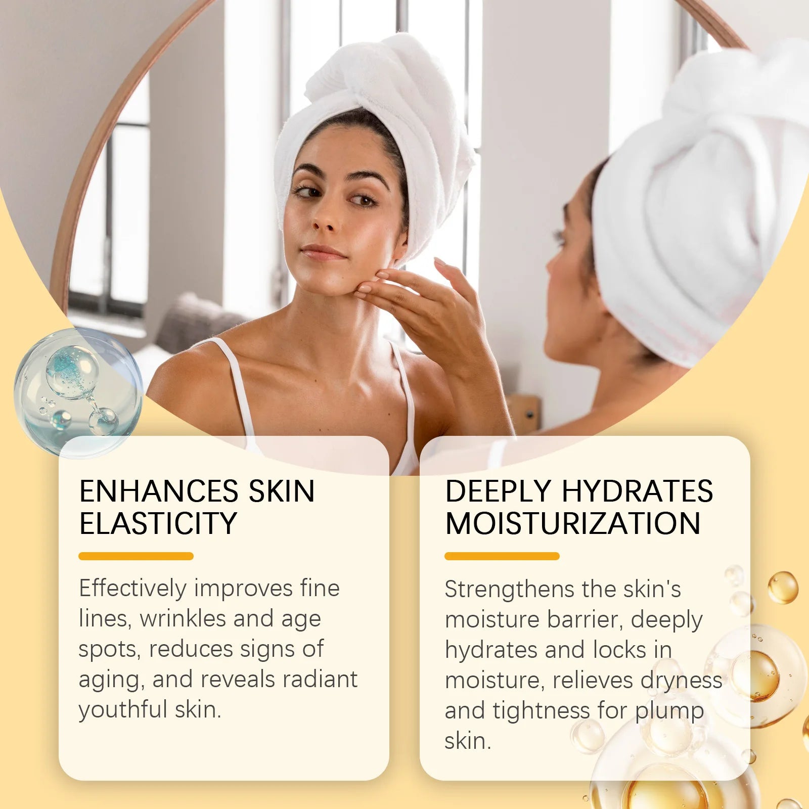 Retinol Face Cream Enhance Skin Firmness Deeply Hydrate Brighten Tone Repair Damaged Skin Barrier Hyaluronic Acid Facial Creams Oasis Select