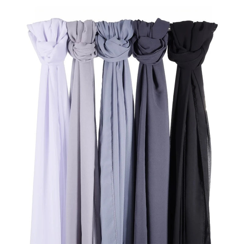 Chiffon Women Long Headscarf High-quality Windproof and Sand Proof Headscarf Seasonal Shawl Home Furnishings Oasis Select