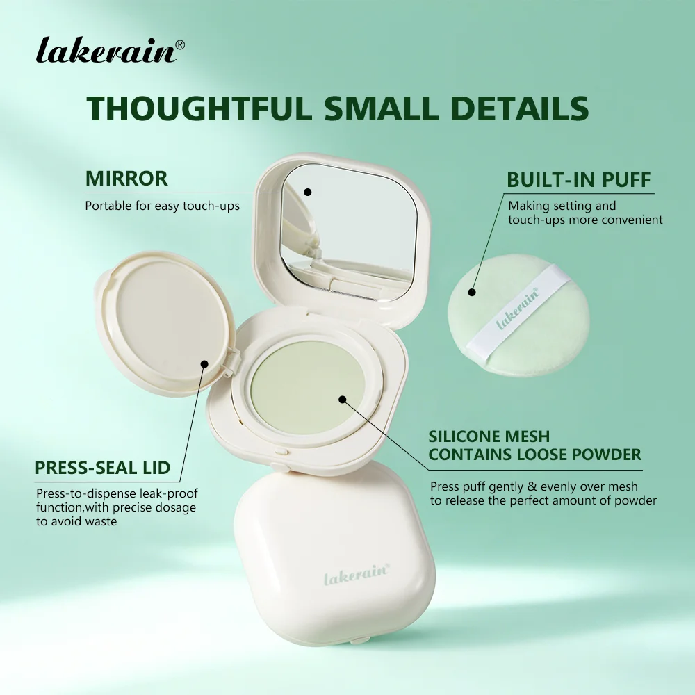 Instant Matte Loose Powder Oil Control Shine Free Lightweight Non-Drying Moisturizing Weightless Powder Cosmetics Natural Makeup Oasis Select