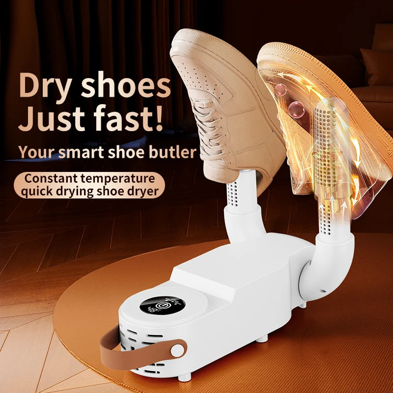 Foldable Shoe Dryer Household Constant Temperature Boot Dryer Fast Drying Shoe Heater Sterilization Deodorization Footwear Dryer Oasis Select
