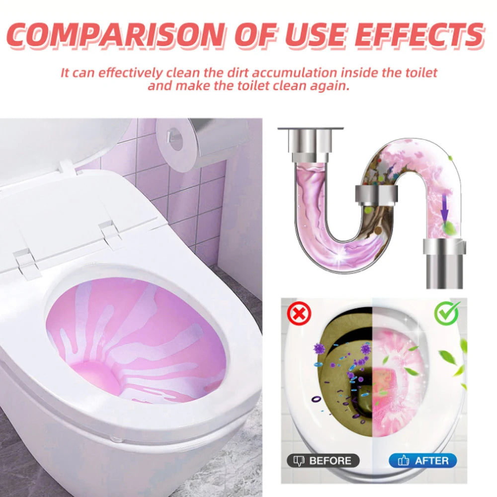 3-20Pcs Toilets Cleaning Effervescent Tablet Toilet Cleaner Deodorant Remover Urine Stain Yellow Dirt Home Batnroom Cleaning Oasis Select