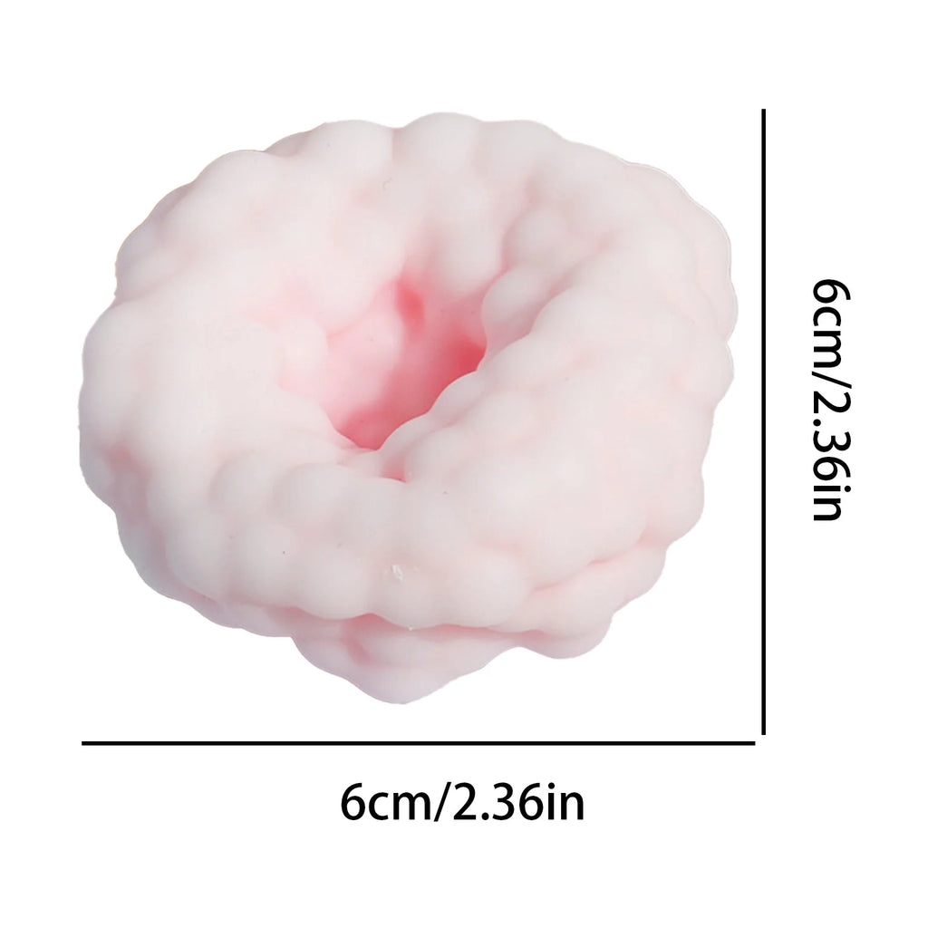 Stress Balls Shapeable Squishys Sand Ball Stress Ball Stress Relief Noisy Ball Desktop Squeezing Soothing Anti-Stress Toy Oasis Select Pinks