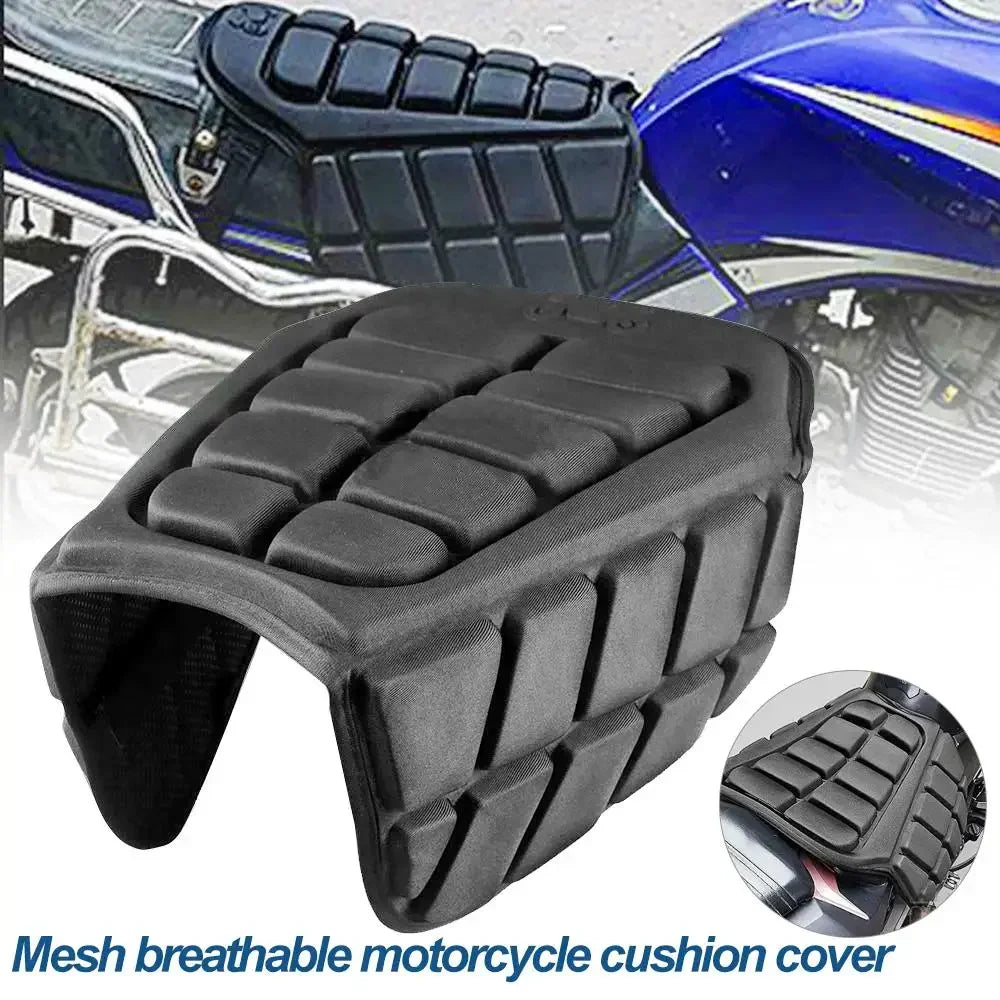 3D Motorcycle Seat Cover Universal Comfort Air Seat Cushion Cover Motorbike Air Pad Cover Shock Absorption Decompression Saddles Oasis Select