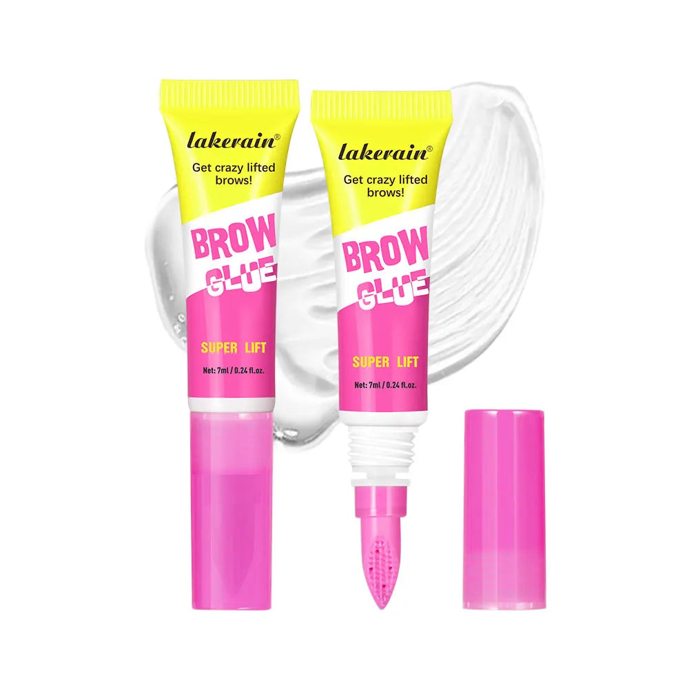 Brow Lamination Gel with Styling Comb | Strong Hold Clear Gel