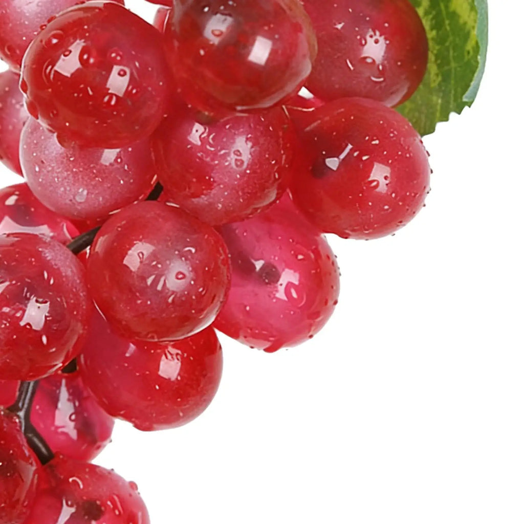 Simulation Grape Plastic Fruit Fake Fruits Photo Props Artificial Grape Fruit Shop Display Model Ornaments Home Party Decor Oasis Select