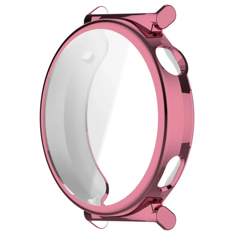 TPU Full Case for Huawei Watch GT5 46mm & 41mm Screen Protector Smartwatch Case Cover Oasis Select Pink 41MM