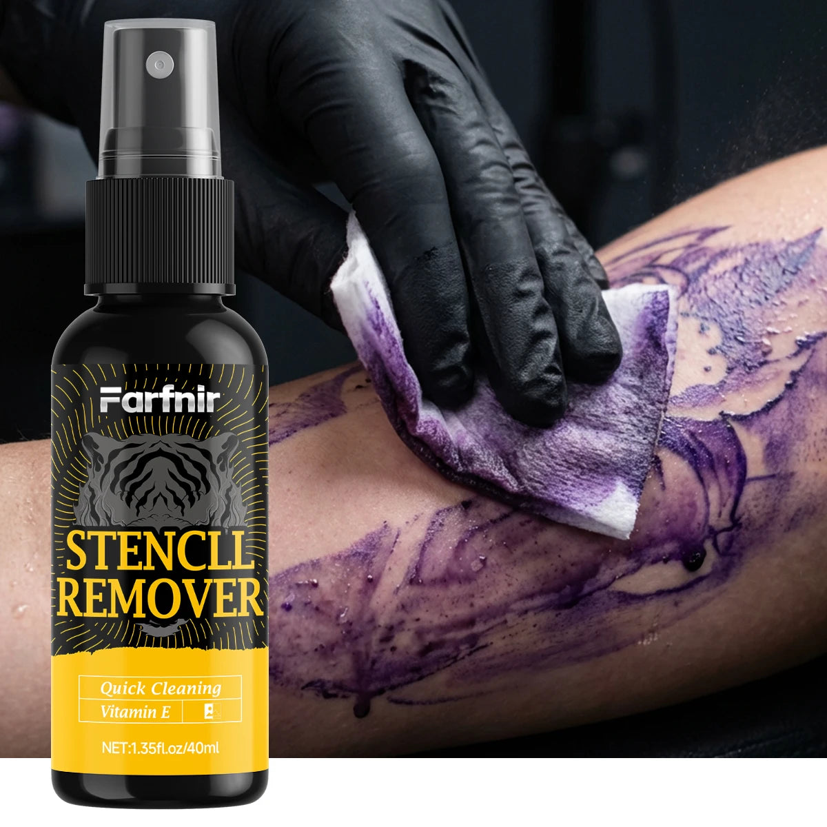 STEINCLL REMOVER is suitable for removing pattern stencils on the skin, spray remover, suitable for all skin types Oasis Select