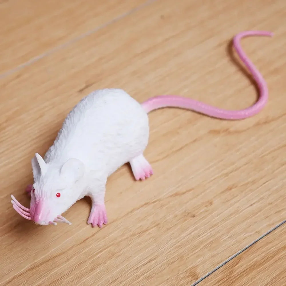 Lifelike Fake Rat Prank Toy – Halloween Mouse Prop Gag Gift
