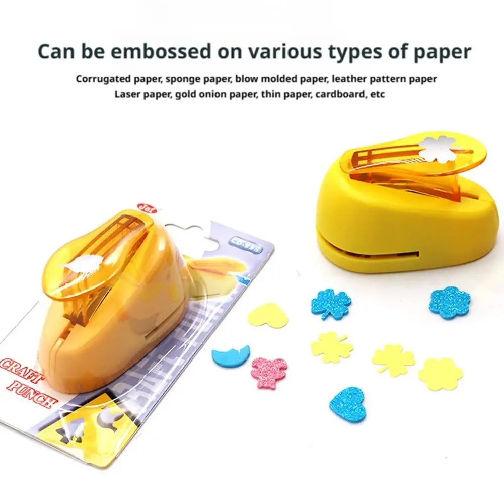 Hot Sale Four-leaf Clover DIY Punch 7*4.6cm Scrapbook Paper DIY Eva Foam Cutter Craft Hole Puncher Handmade Tool Oasis Select
