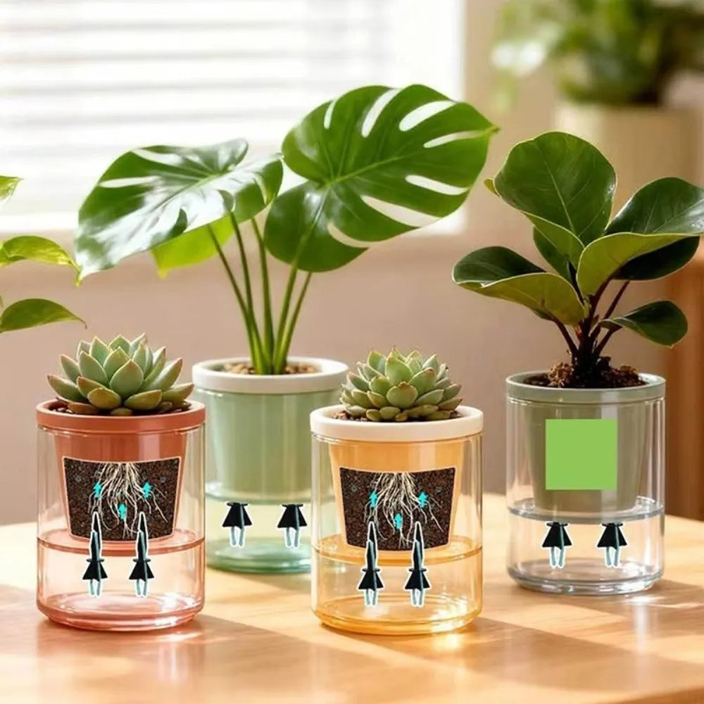Adjustable Self-Watering Spikes Water-Absorbing Plastic Plant Watering Spikes Planting Tool Slow-Release Plant Ground Nails Oasis Select