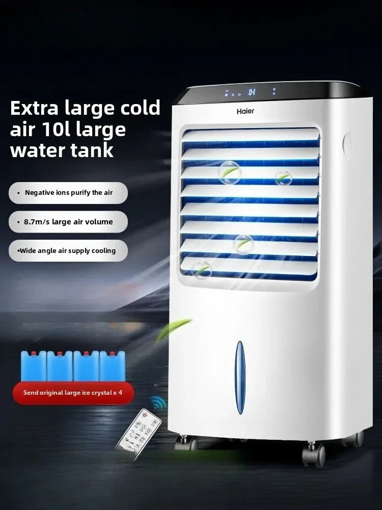 Mobile Water Cooler Air Fan – 7L Tank, Remote & Sleep Mode