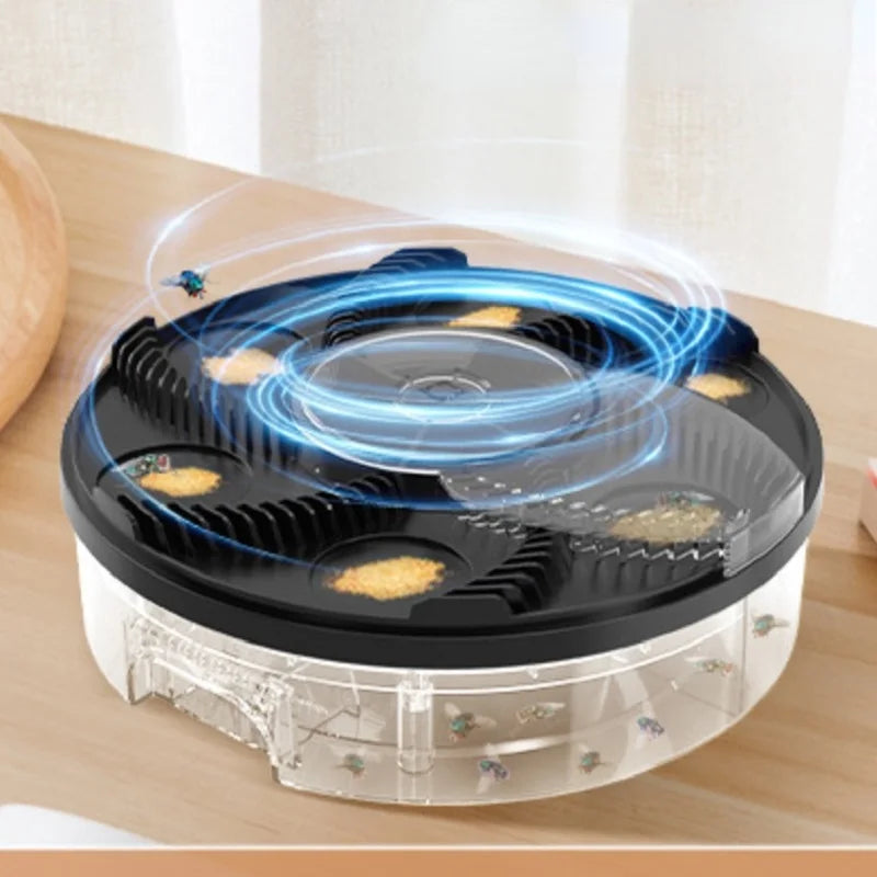 USB Electric Rotating Fly Trap – Quiet Auto Pest Catcher