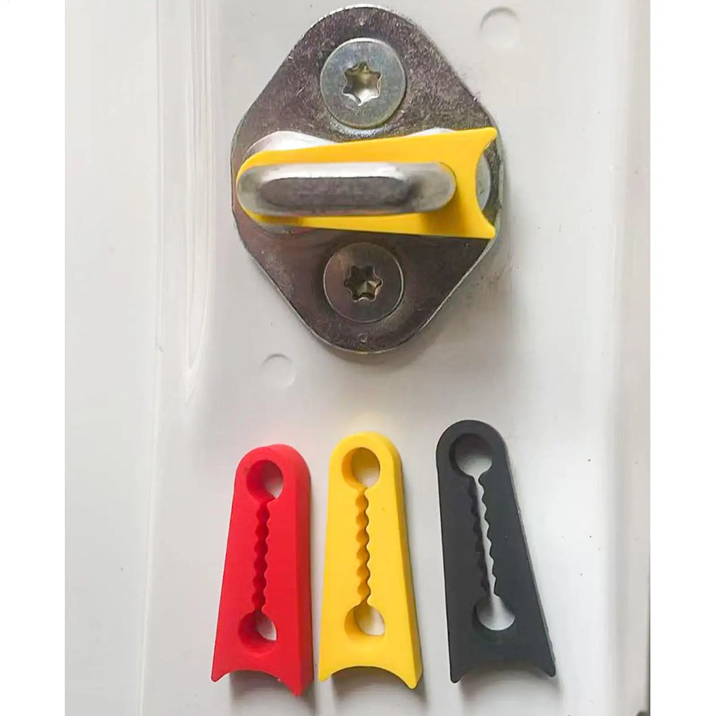 4Pcs Car Door Lock Damper Buffer Anti-collision Sillcone Deadener Seal Shock Absorber Noise Insulation Universal Car Accessori Oasis Select