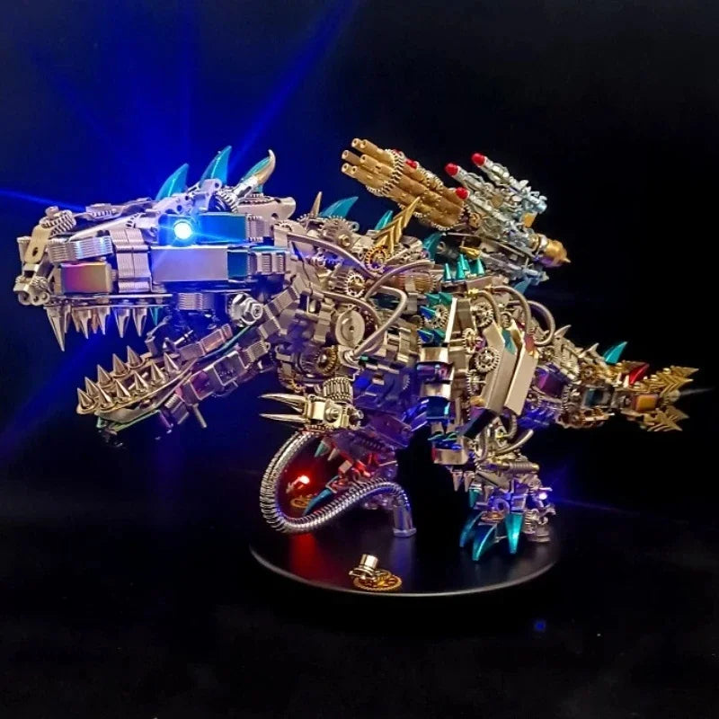 Mechanical Tyrannosaurus Rex, Cobra, Tiger, Scorpion King, Praying Mantis, Hell level 3D Metal Puzzle Model, High difficulty Toy Oasis Select Tyrannosaurus rex