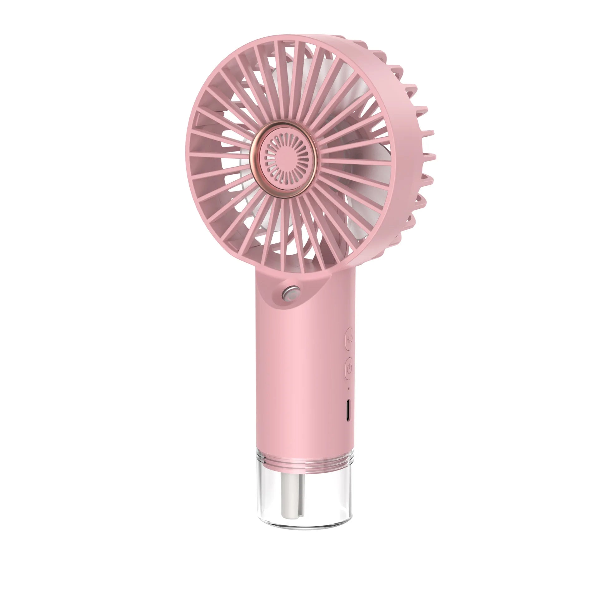 Handheld Spray Mist Fan – USB Rechargeable Portable Cooling